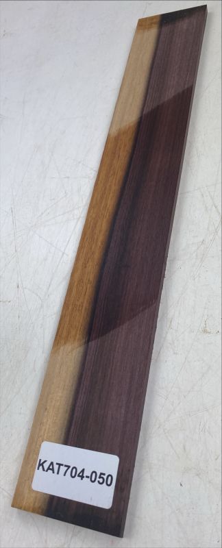 Fretboard Mexican Rosewood / Katalox 515x75x10mm Unique Piece #050